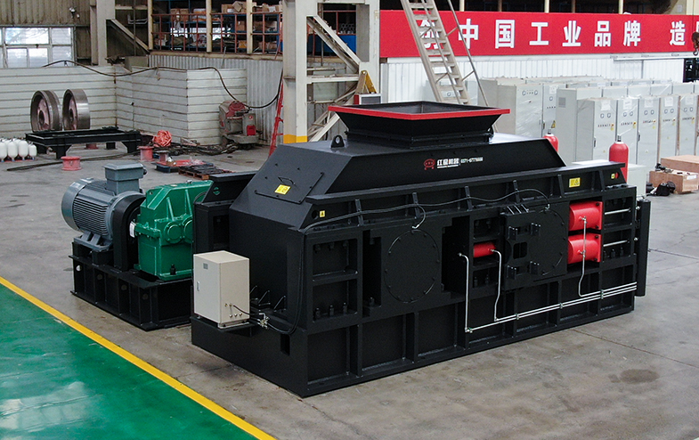 液壓對輥破碎機